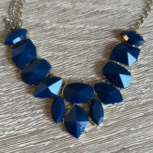 Bauble Bar Navy Blue Necklace
